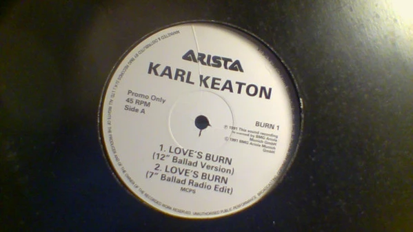 Item Love's Burn / Love's Burn (Ballad Radio Edit) product image