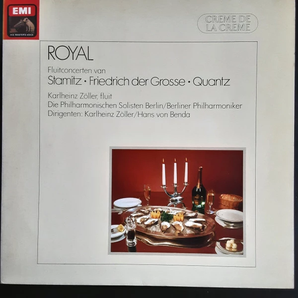 Royal Fluitconcerten van Stamitz . Friedrich Der Grosse . Quantz . 