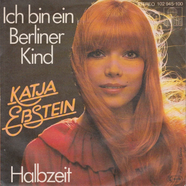 Item Ich Bin Ein Berliner Kind / Halbzeit product image