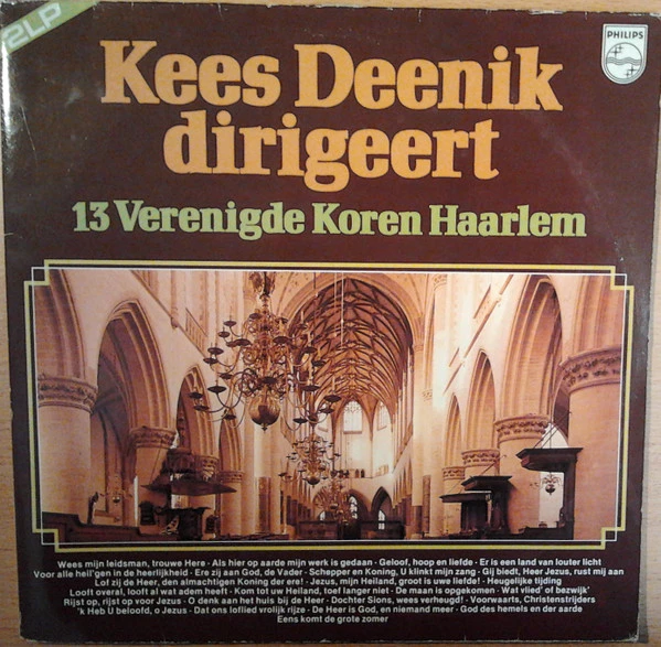 Kees Deenik Dirigeert 13 Verenigde Koren Haarlem