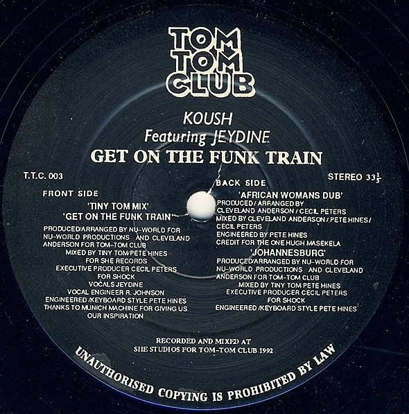 Item Get On The Funk Train product image