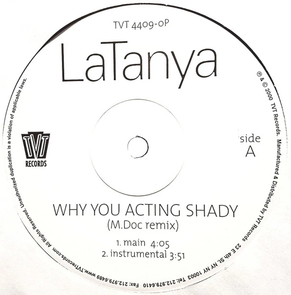 Item Why You Acting Shady (M.Doc Remix) product image