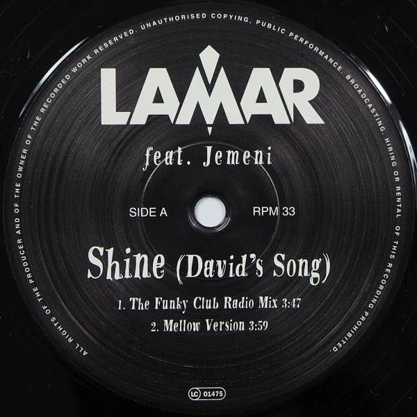 Item Shine (David's Song) product image