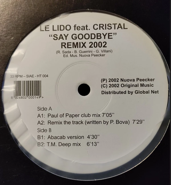 Item "Say Goodbye" Remix 2002 product image