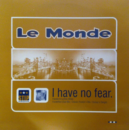 Item I Have No Fear (Frankie Knuckles Mixes) product image