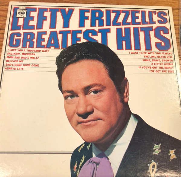 Item Lefty Frizzell's Greatest Hits product image