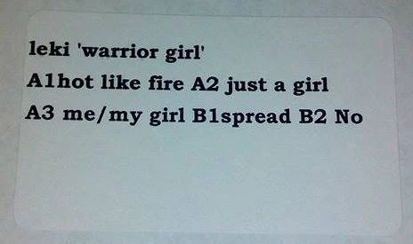 Warrior Girl