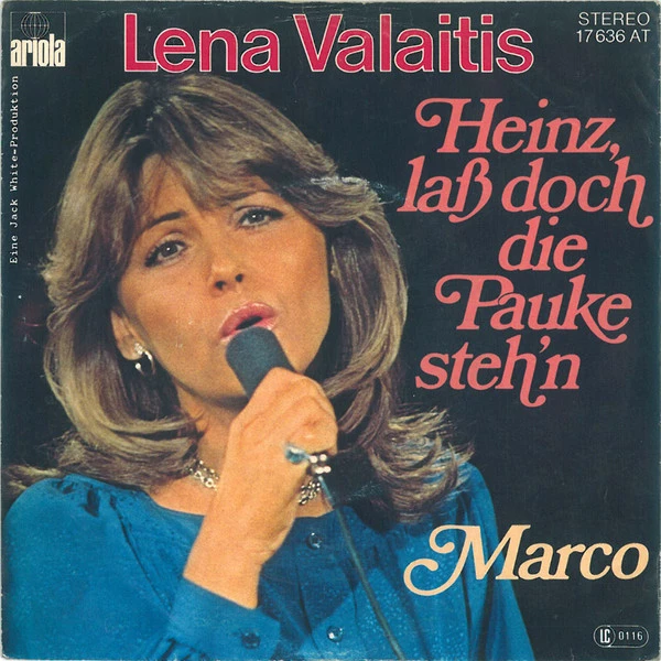 Item Heinz, Laß Doch Die Pauke Steh'n / Marco / Marco product image