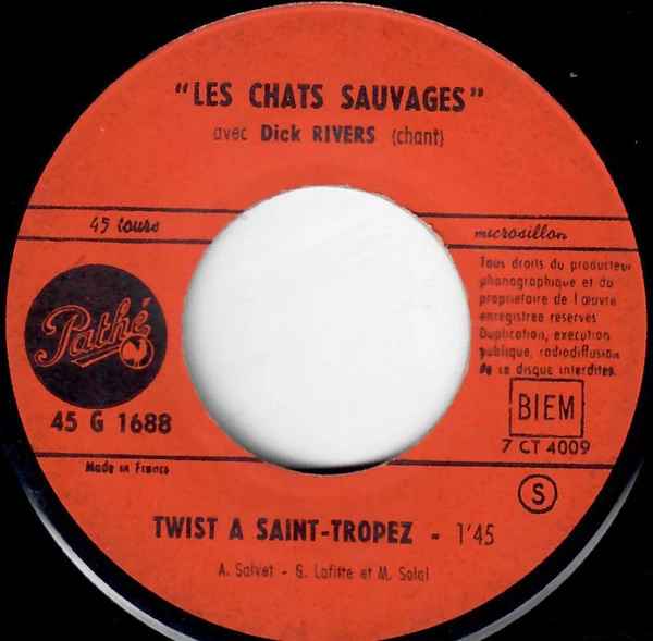 Item Twist A Saint-Tropez  / Oh!  Boy! (I Want You To Know) product image