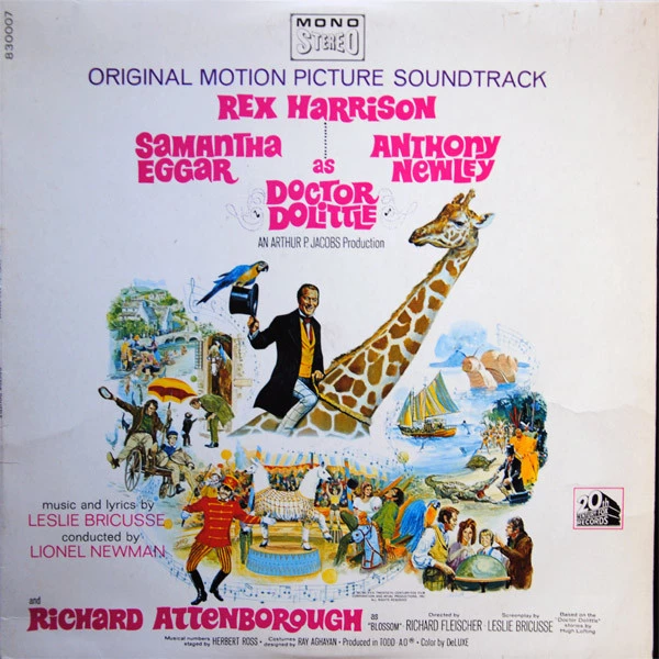 Item Doctor Dolittle Original Motion Picture Soundtrack product image