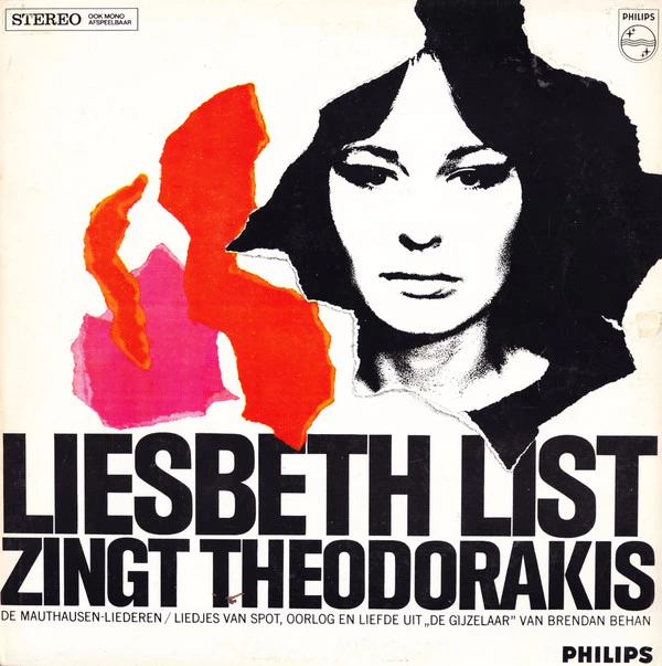 Item Liesbeth List Zingt Theodorakis product image