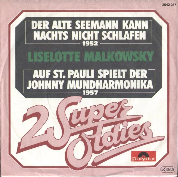 Der Alte Seemann Kann Nachts Nicht Schlafen / Auf St.Pauli Spielt Der Johnny Mundharmonika