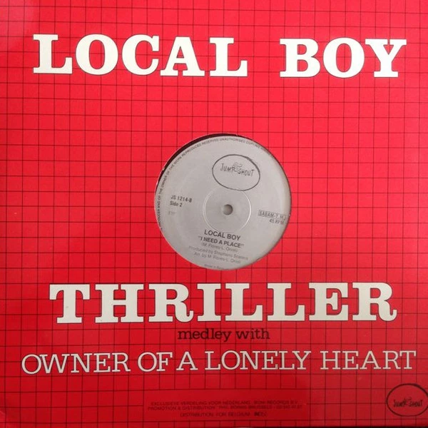 Item Thriller Medley With Owner Of A Lonely Heart product image