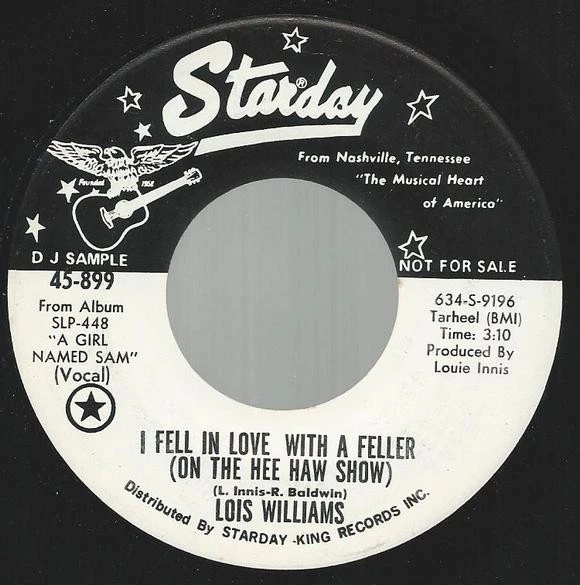 Item I Fell In Love With A Feller (On The Hee Haw Show) / What It Takes (To Make A Big Girl Cry) product image