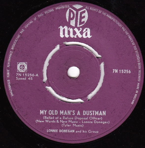 Item My Old Man's A Dustman / The Golden Vanity product image