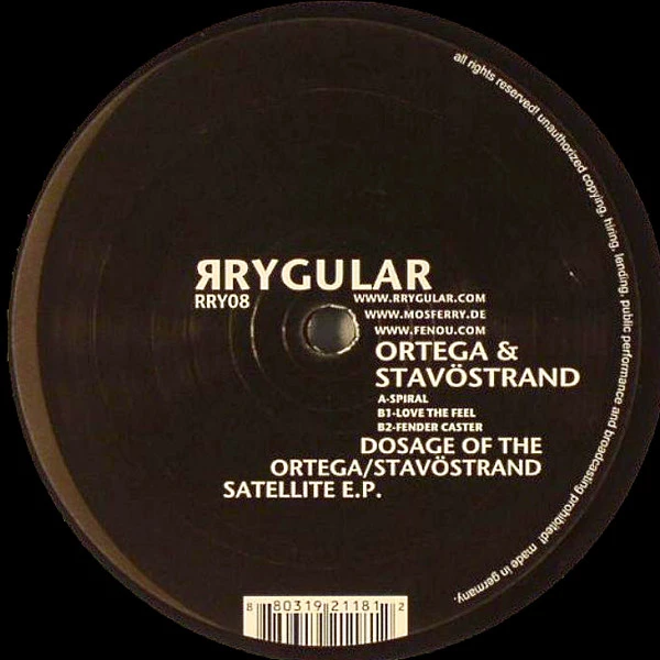 Item Dosage Of The Ortega/Stavöstrand Satellite E.P. product image