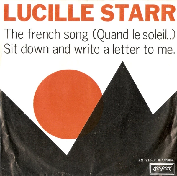 Item The French Song (Quand Le Soleil..) / Sit Down And Write A Letter To Me product image