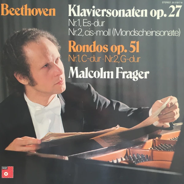 Item Beethoven Klaviersonaten op. 27 Nr.1, Es-dur Nr.2, cis-moll (Mondscheinsonate) Rondos op. 51 Nr.1, C-dur - Nr.2, G-dur product image