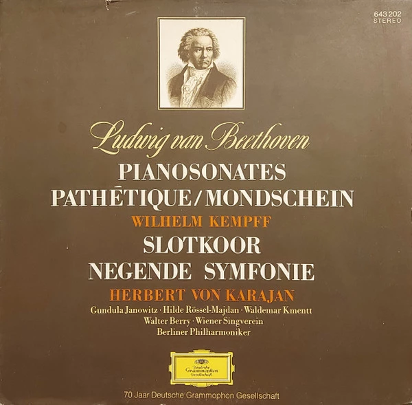 Item Pianosonates Pathétique/Mondschein / Slotkoor Negende Symfonie product image