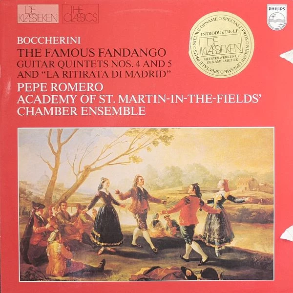 The Famous Fandango / Guitar Quintets Nos.4 And 5 / "La Ritirata Di Madrid" 