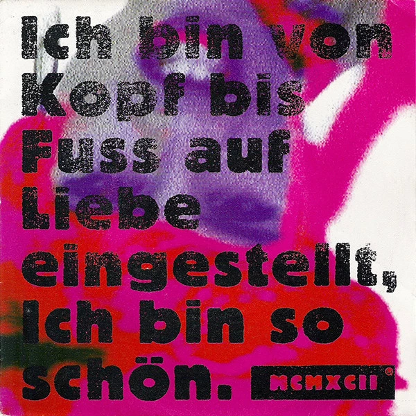 Item Ich Bin Von Kopf Bis Fuss Auf Liebe Eingestellt, Ich Bin So Schön / Ich Bin Von Kopf Bis Fuss Auf Liebe Eingestellt, Ich Bin So Schön (Dee-Organ-Lite-Mix) product image