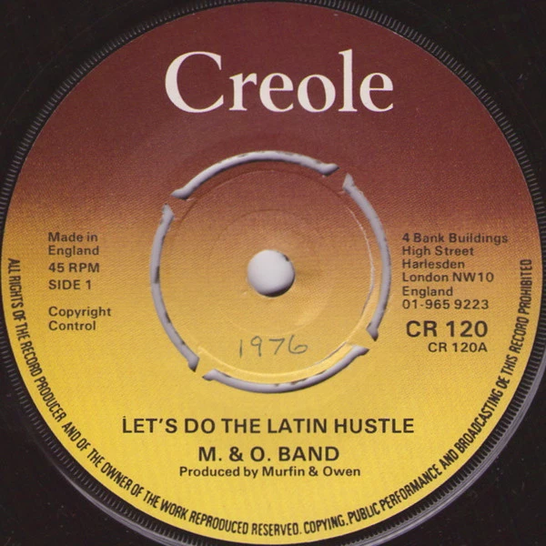 Item Let's Do The Latin Hustle / Switch Back product image