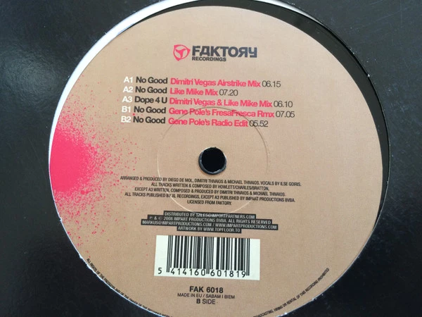 Image of the ordered vinyl