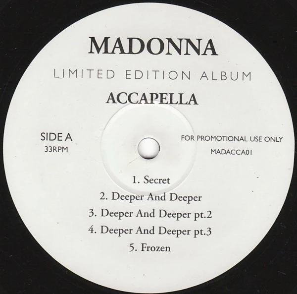 Accapella - Limited Edition Album