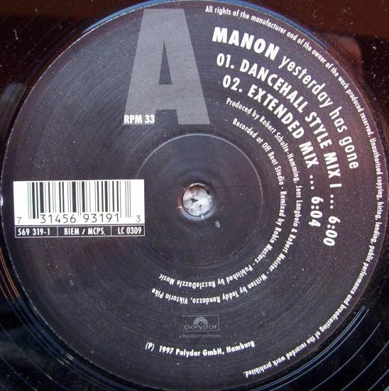 Image of the ordered vinyl