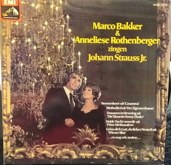 Item Marco Bakker & Anneliese Rothenberger Zingen Johann Strauss Jr. product image