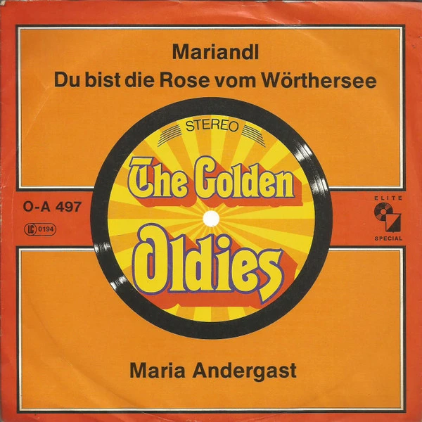 Item Mariandl / Du Bist Die Rose Vom Wörthersee product image