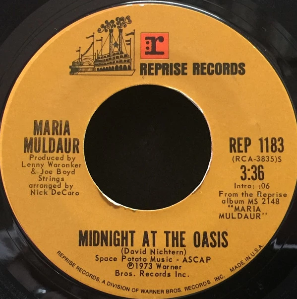 Midnight At The Oasis / Any Old Time