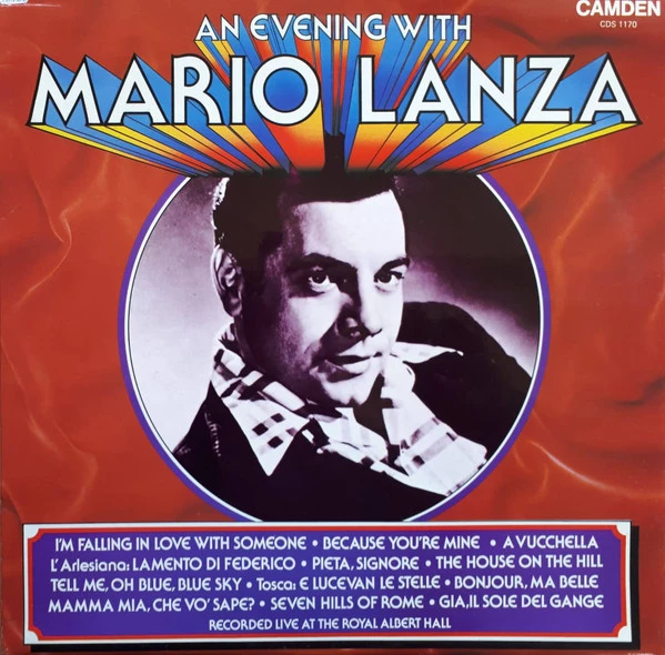 Item An Evening With Mario Lanza product image