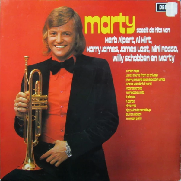 Item Marty Speelt De Hits Van Herb Alpert, Al Hirt, Harry James, James Last, Nini Rosso, Willy Schobben En Marty product image