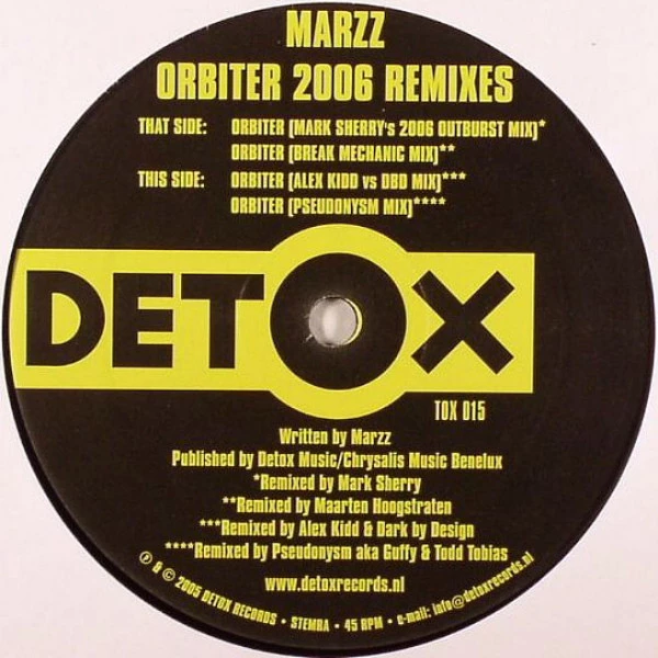 Item Orbiter 2006 Remixes product image