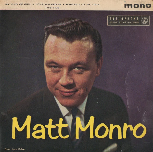 Item Matt Monro / Love Walked In product image