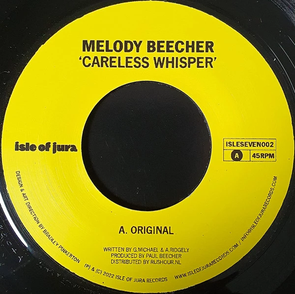 Item Careless Whisper / Careful Whisper (Dub Version) product image