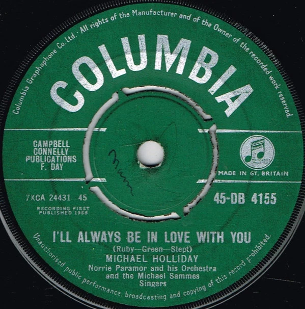 Item I'll Always Be In Love With You / I'll Be Lovin' You Too product image