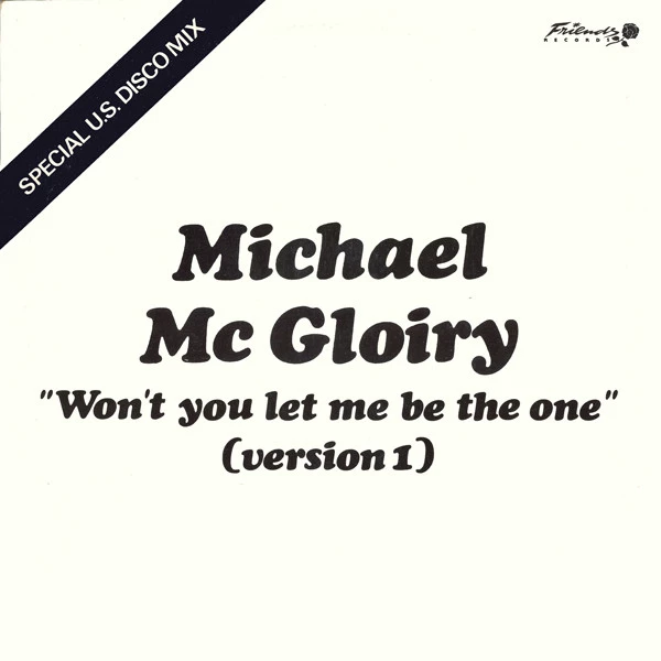 Item Won't You Let Me Be The One (Version 1) (Special U.S. Disco Mix) product image