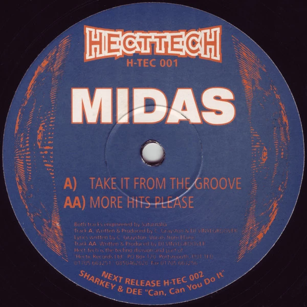 Item Take It From The Groove / More Hits Please product image