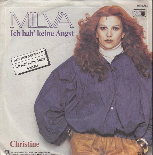 Item Ich Hab' Keine Angst / Christine / Christine (Athenes Ma Ville) product image