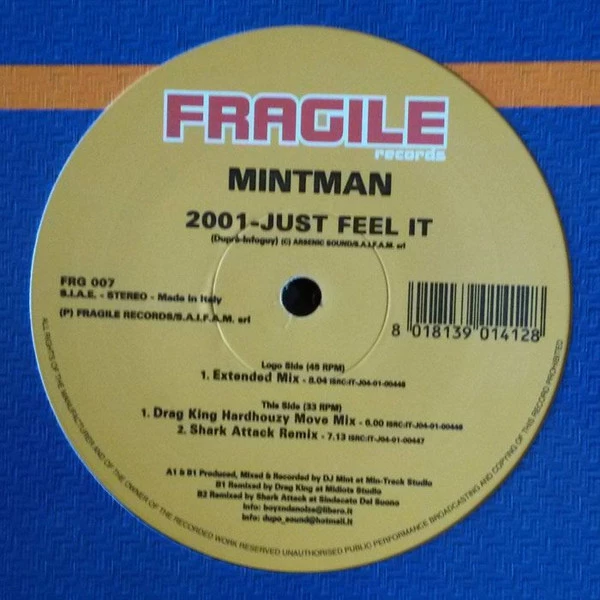 Item 2001 - Just Feel It product image