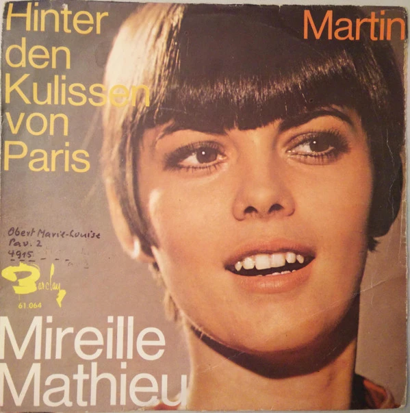 Hinter Den Kulissen Von Paris / Martin / Martin