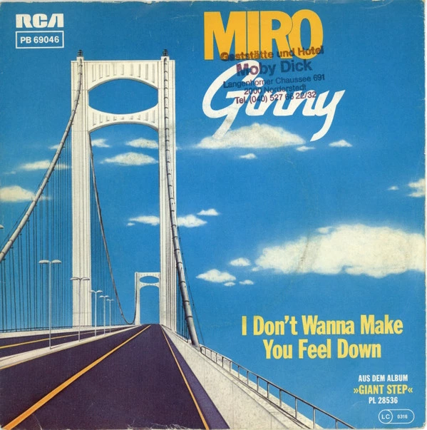 Ginny / I Don't Wanna Make You Feel Down