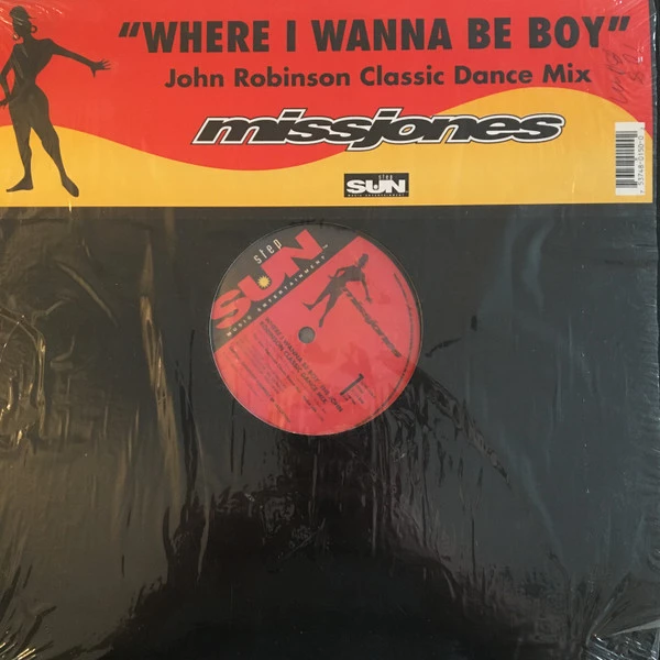 Item Where I Wanna Be Boy (The John Robinson Classic Dance Mix) product image