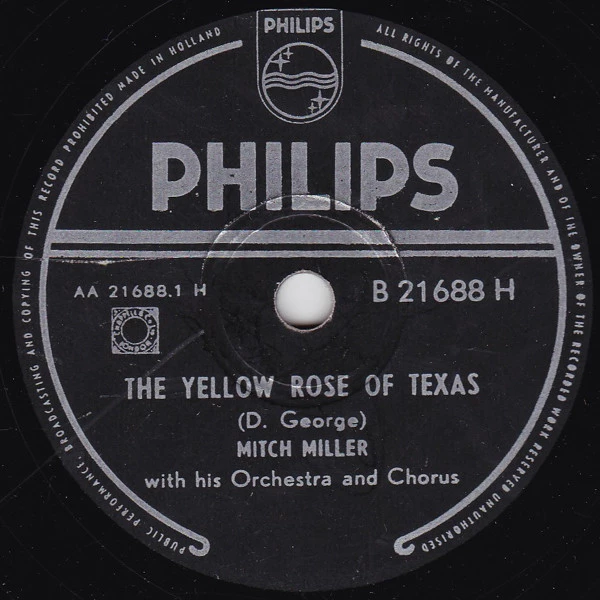 The Yellow Rose Of Texas / Blackberry Winter