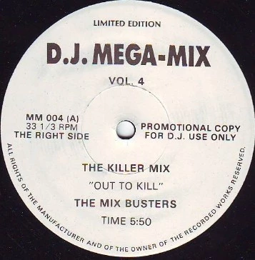 Item D.J. Mega-Mix Vol. 4 product image