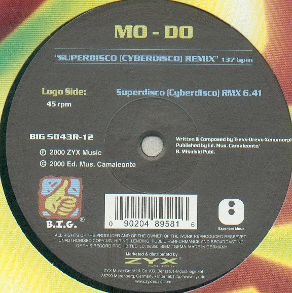 Item Superdisco (Cyberdisco) (Remix) product image