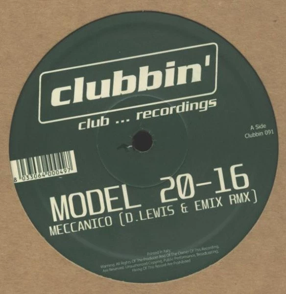 Item Meccanico (D.Lewis & Emix RMX) product image