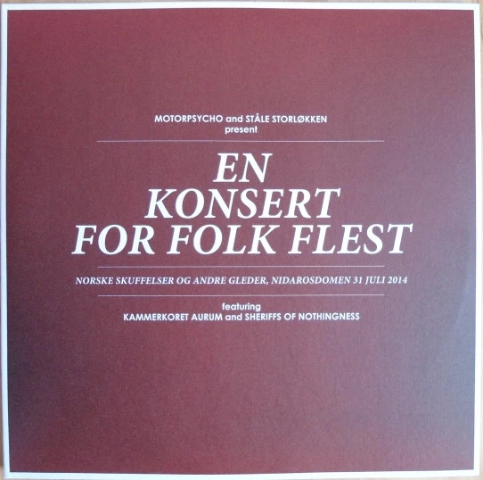 En Konsert For Folk Flest